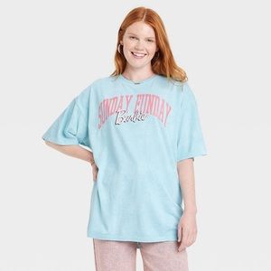Barbie Sunday Funday Oversized T-Shirt